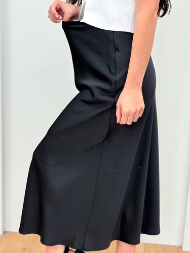 Comes Highly Recommended Midi Skirt - 2 Colors!