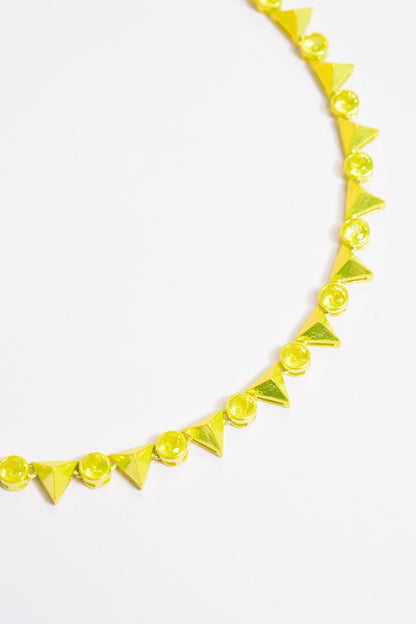 Last Dance Necklace - Metallic Lemonade