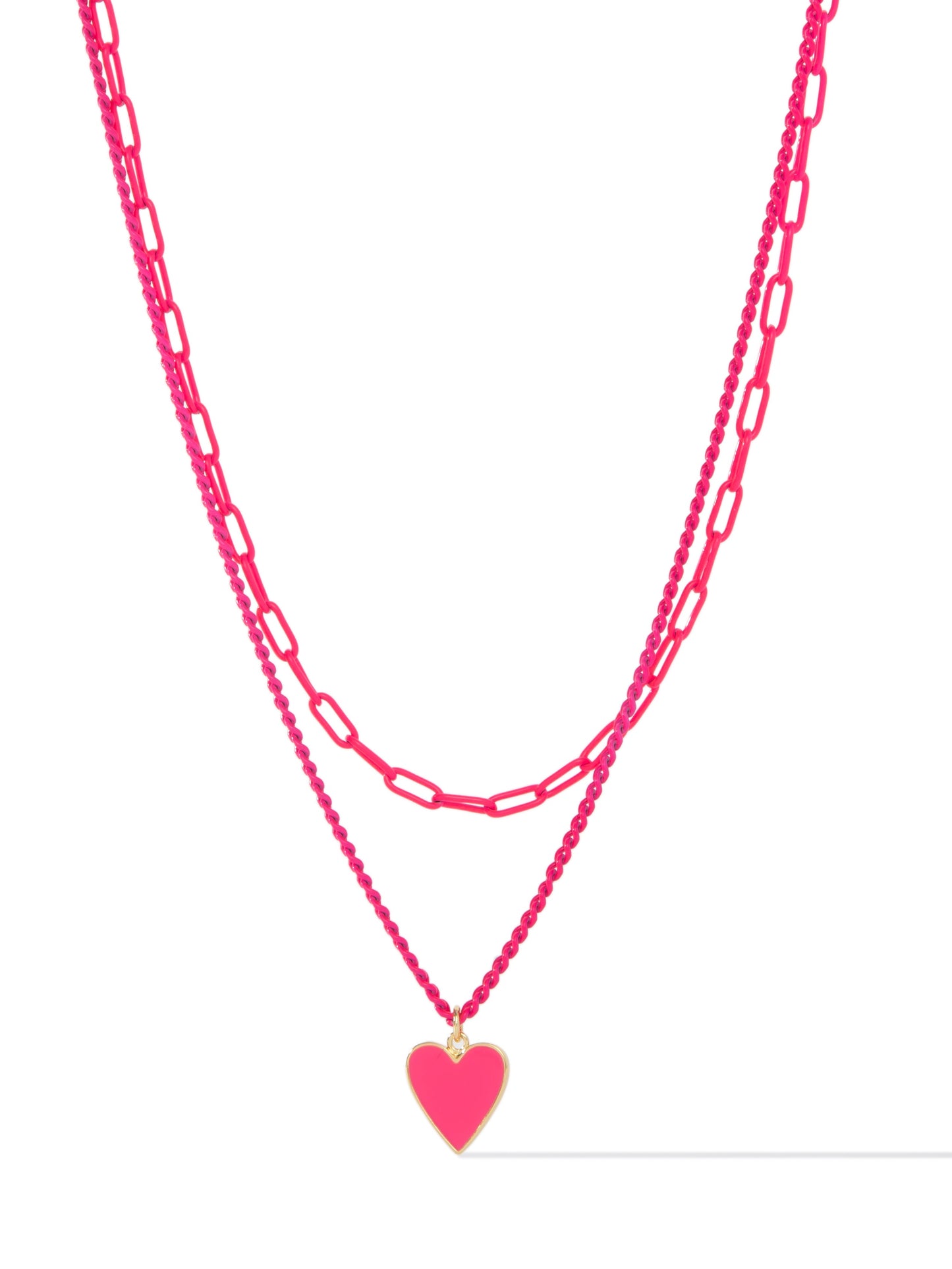 Our Time Necklace - BAR Babe Pink