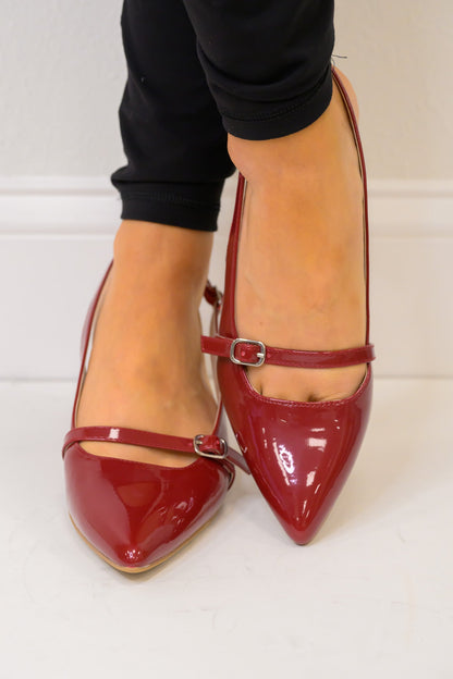 MIA Sauraa Heels - Wine Patten