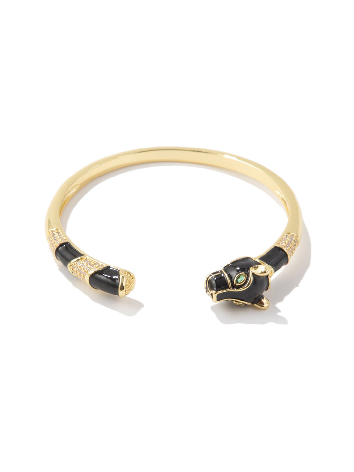 Wild Instinct Bracelet - Gold Black