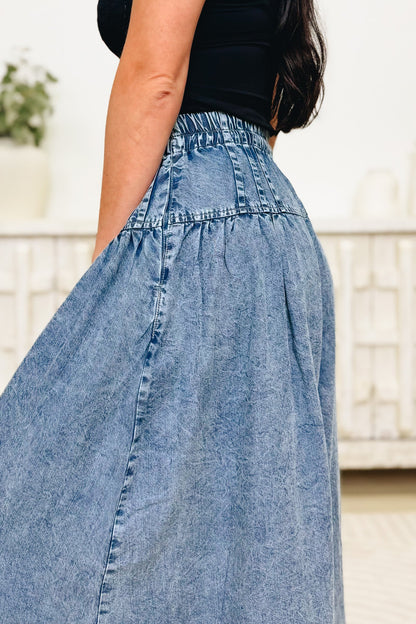 Back At It Pants - Denim