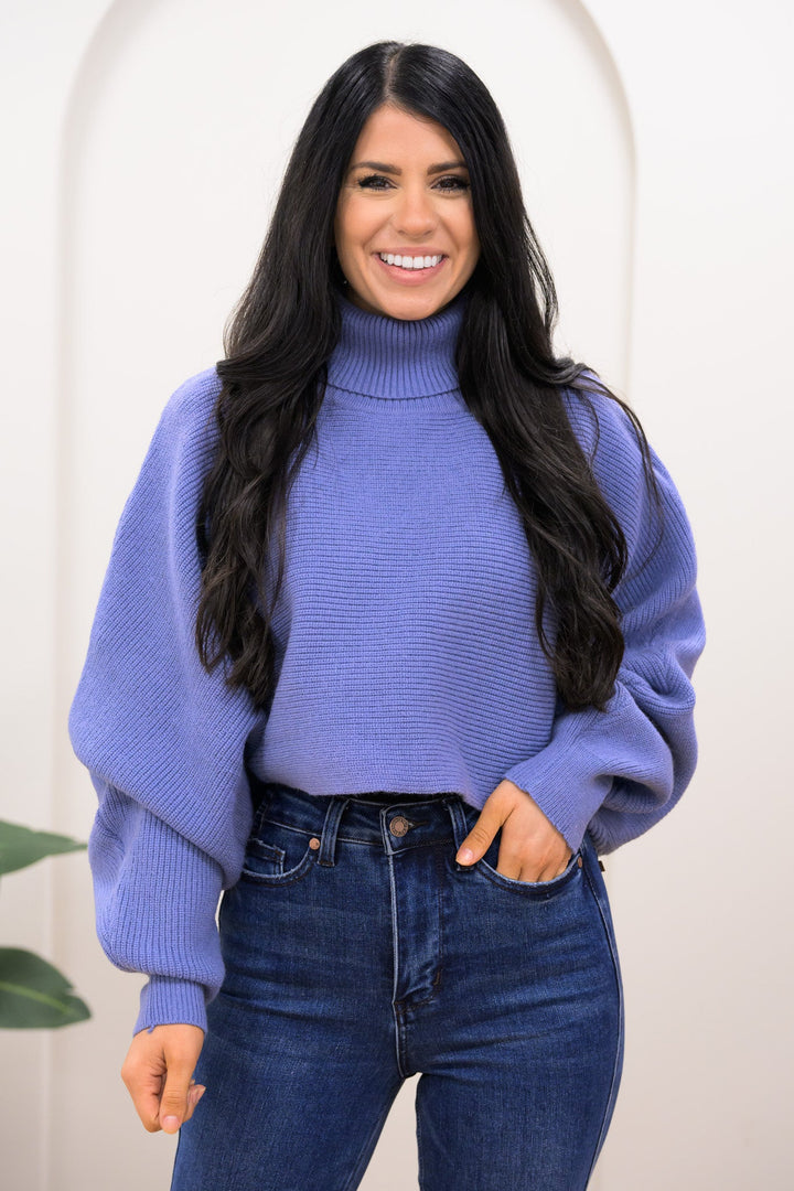 Let Your Light Shine Cropped Sweater - 4 Colors!