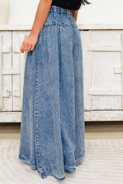 Back At It Pants - Denim