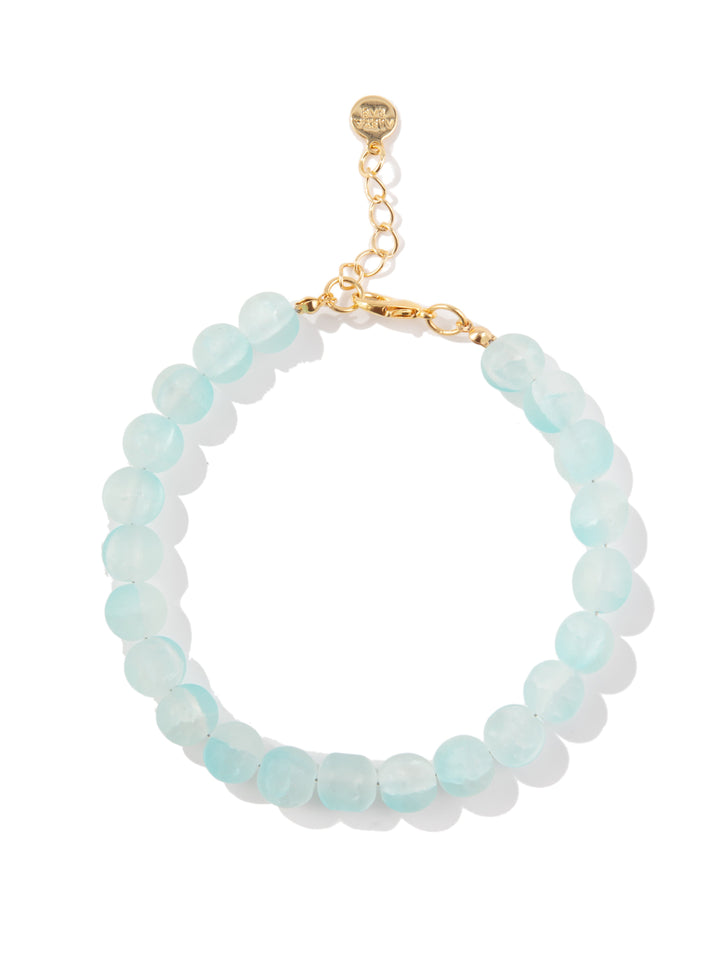 Melbourne Anklet - Aqua