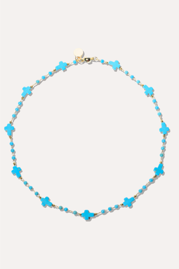 L.A. Crossing Necklace - Turquoise