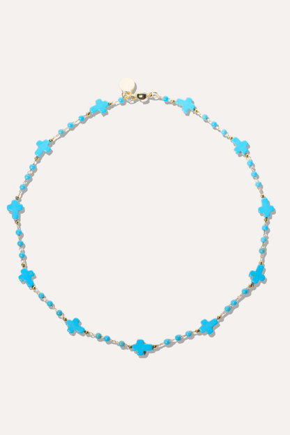 L.A. Crossing Necklace - Turquoise