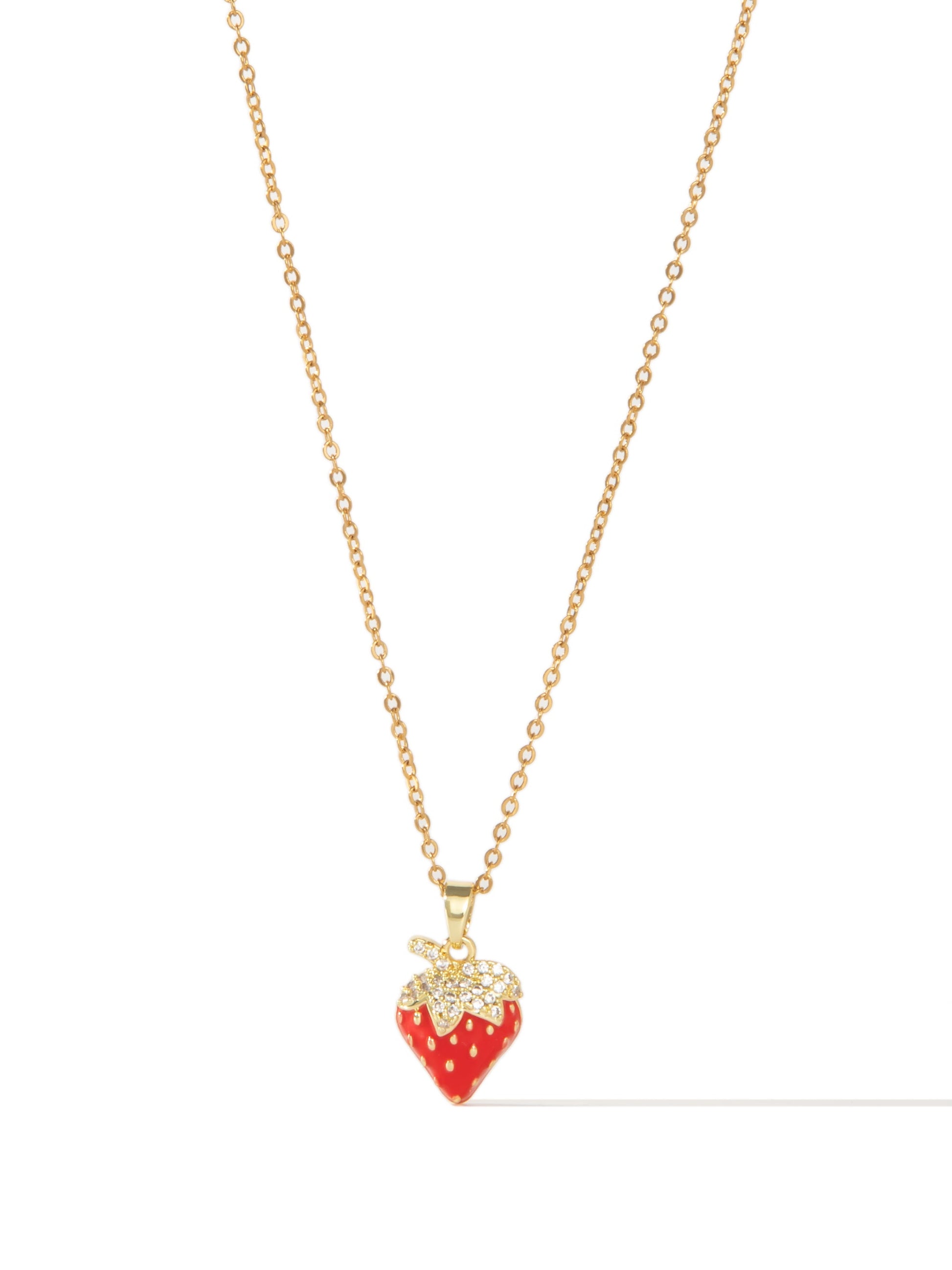 Strawberry Love Necklace