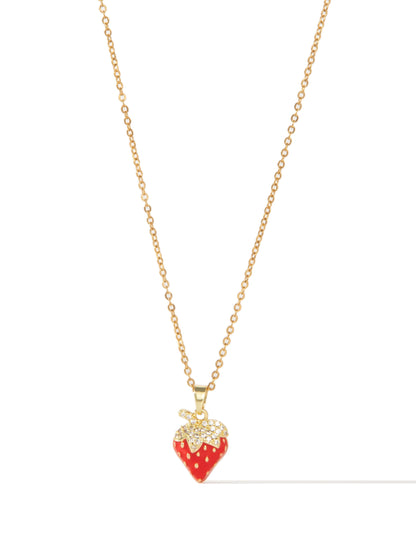 Strawberry Love Necklace