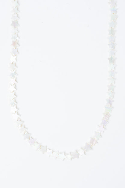 Cosmic Glow Necklace - Cloud AB