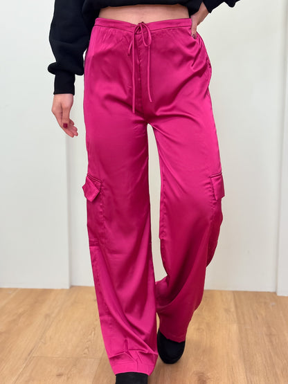 Hot Girl Adjustable Cargo Pants