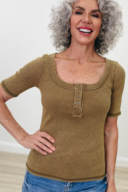 On The Soft Side Top - 2 Colors!