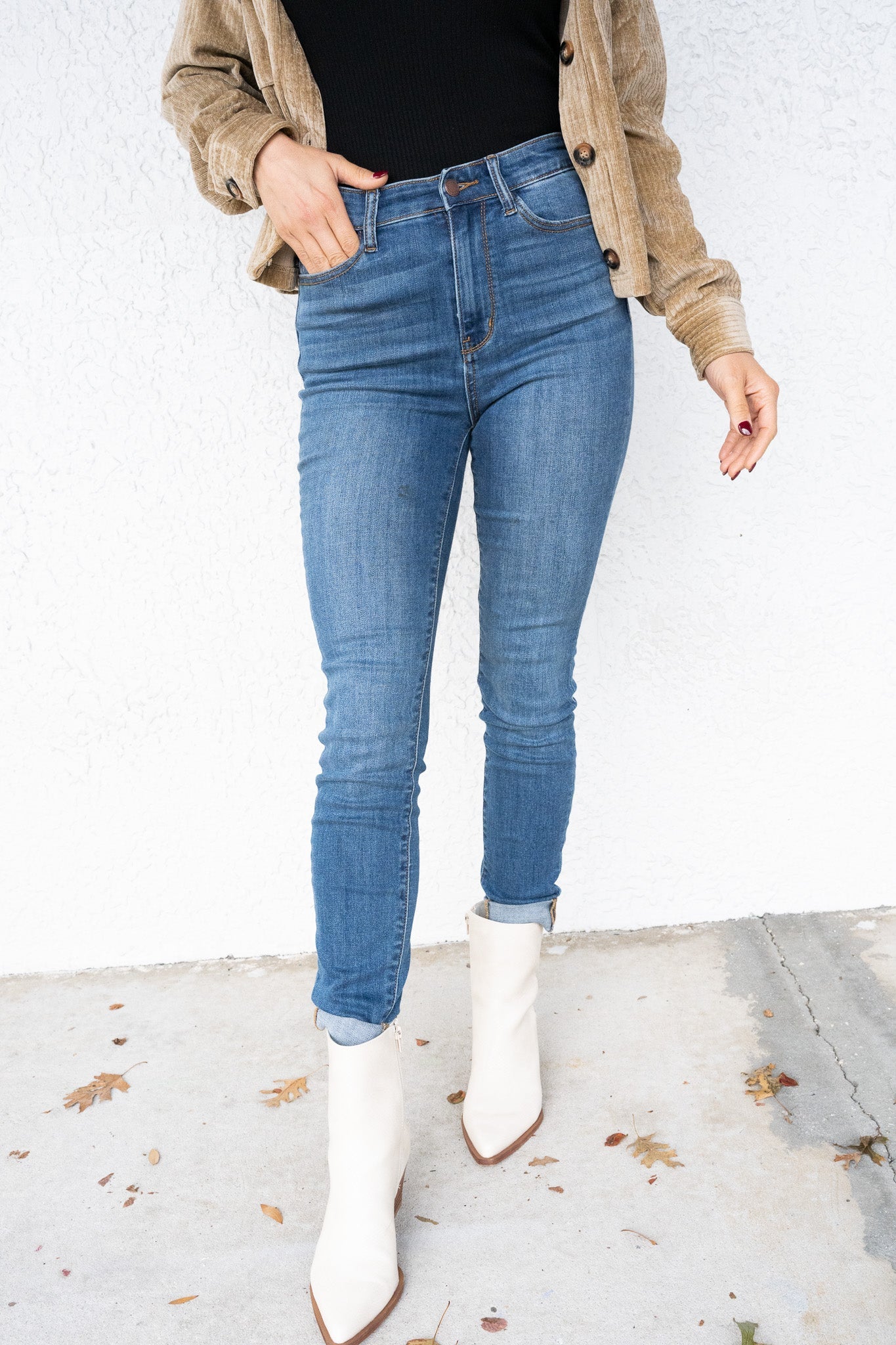 Judy Blue Miss Independent High Rise Skinny Jeans