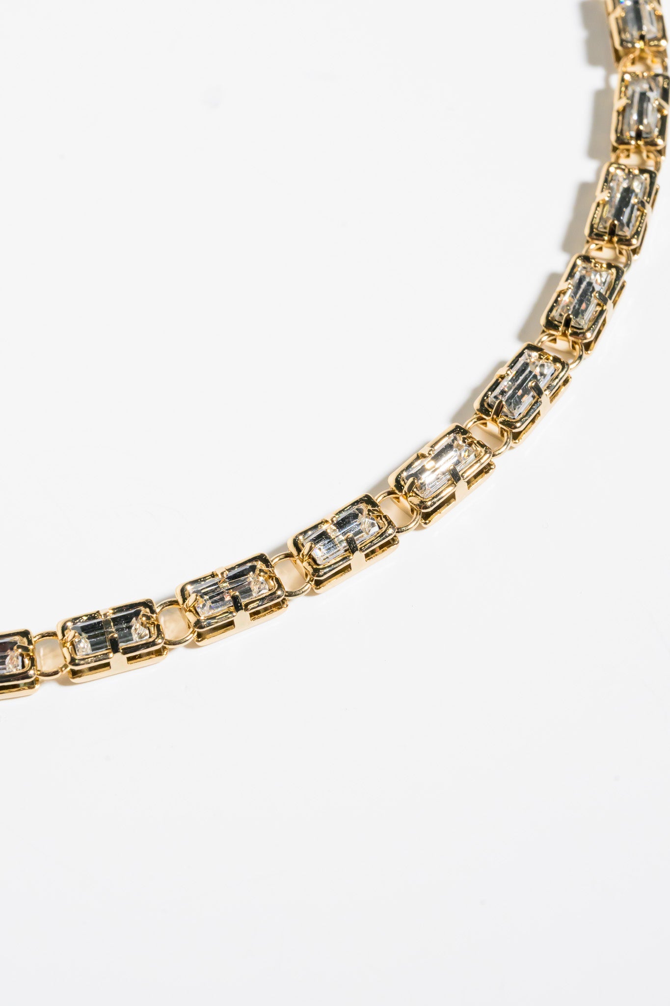 Harbor Mist Necklace - Metallic Linen