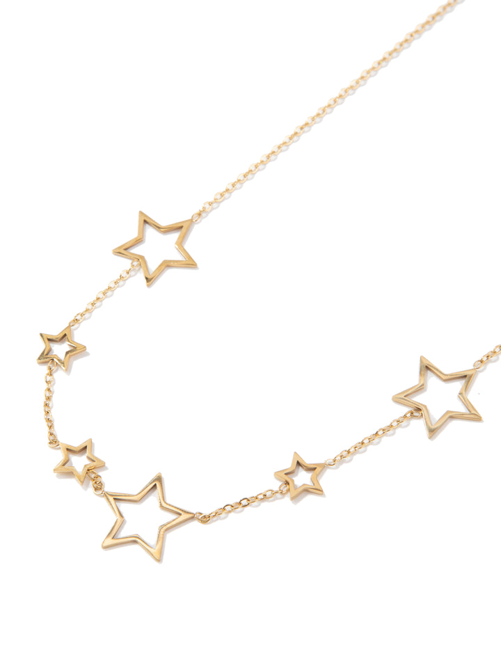 All Star Necklace - Gold