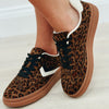 Legend Platform Strip Sneakers - Leopard
