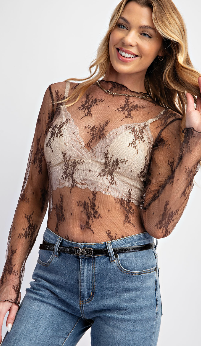 Sheer Experience Top - 6 Colors!
