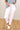 Icing On The Cake By Judy Blue - Cuffed Joggers - White