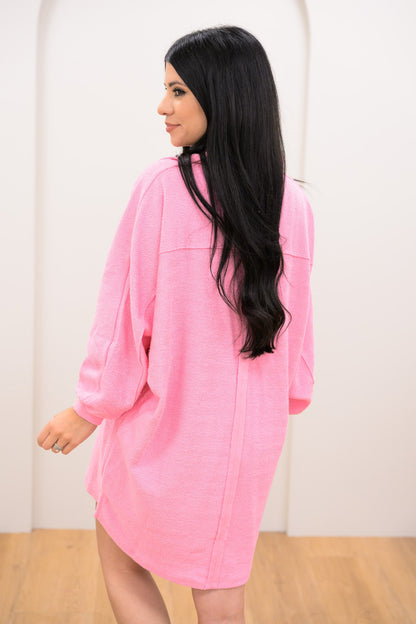 You Make Me Smile Mini Dress - 2 Colors!