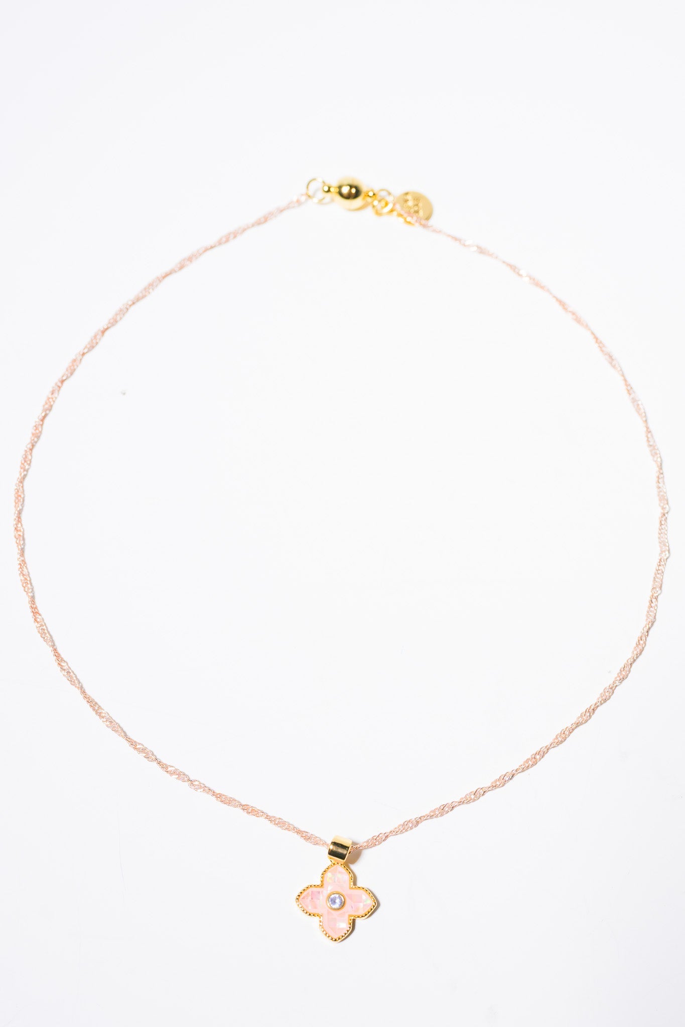 Quiet Meadow Necklace - Metallic Whisper
