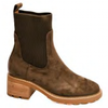Corky's Goodness Gracious Booties - Khaki Faux Suede