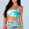 Hawaii High Waisted Tankini Set
