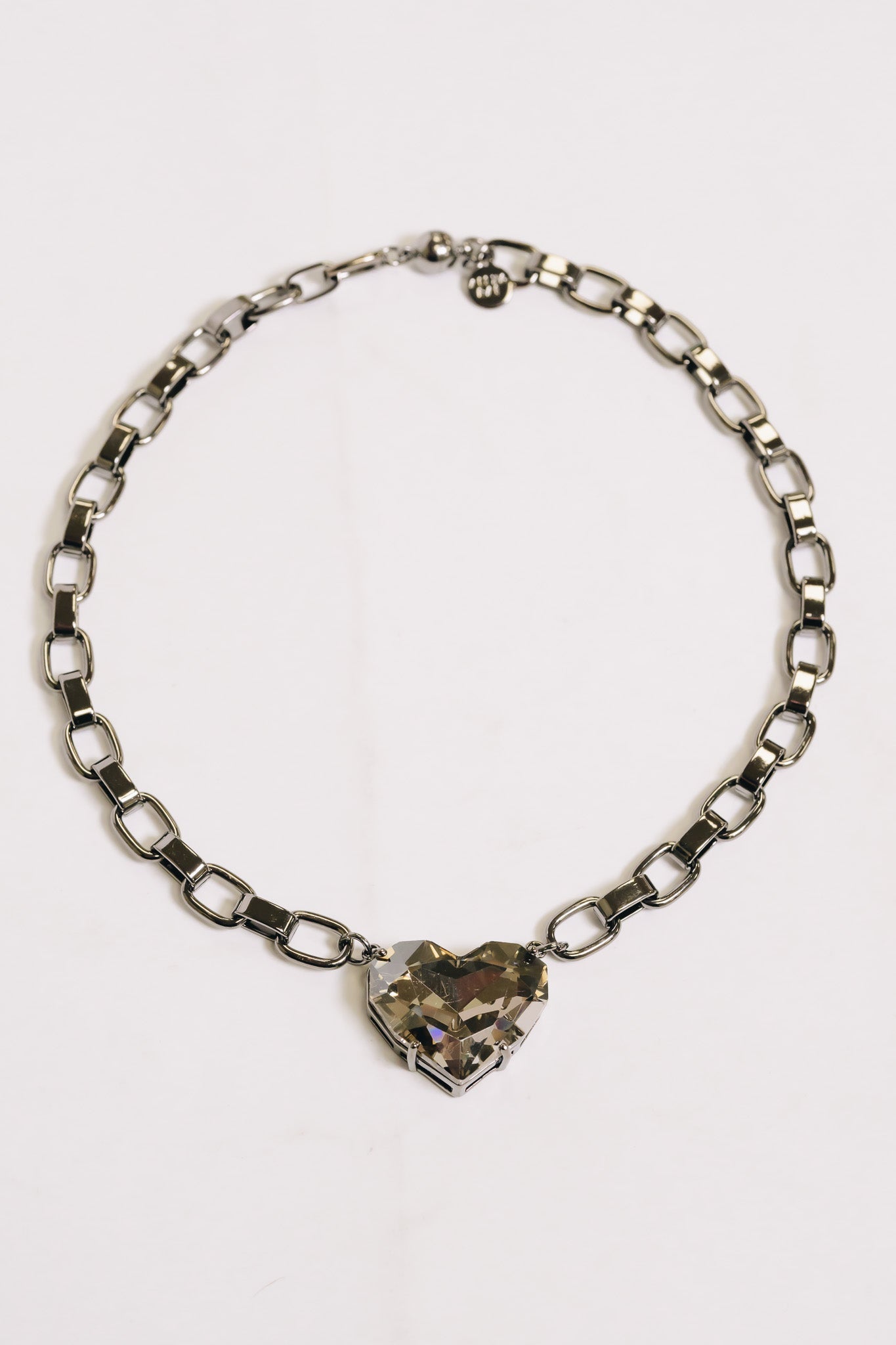 Summer Love Necklace - Gunmetal
