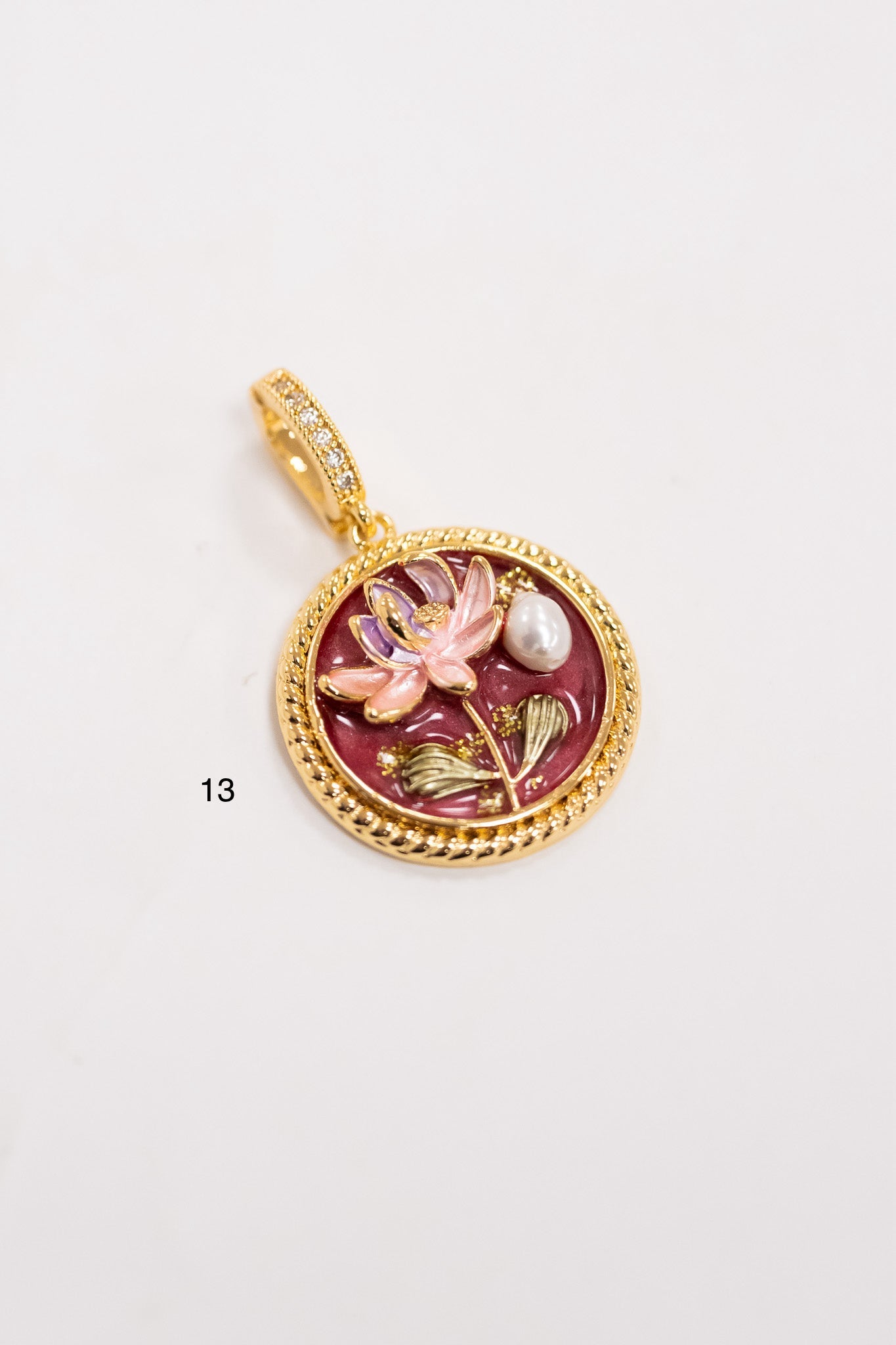 Garden Bloom Charm - Gold