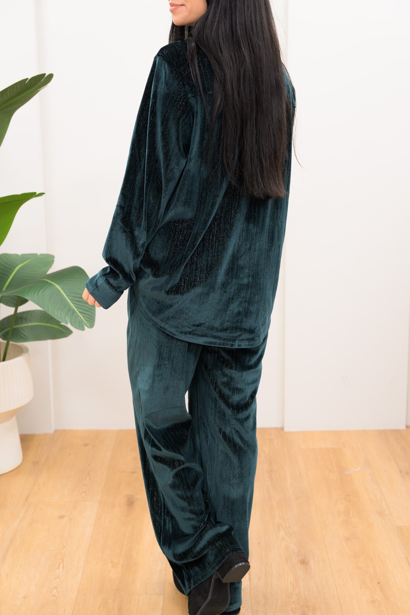 Rocking Around Velvet Pants