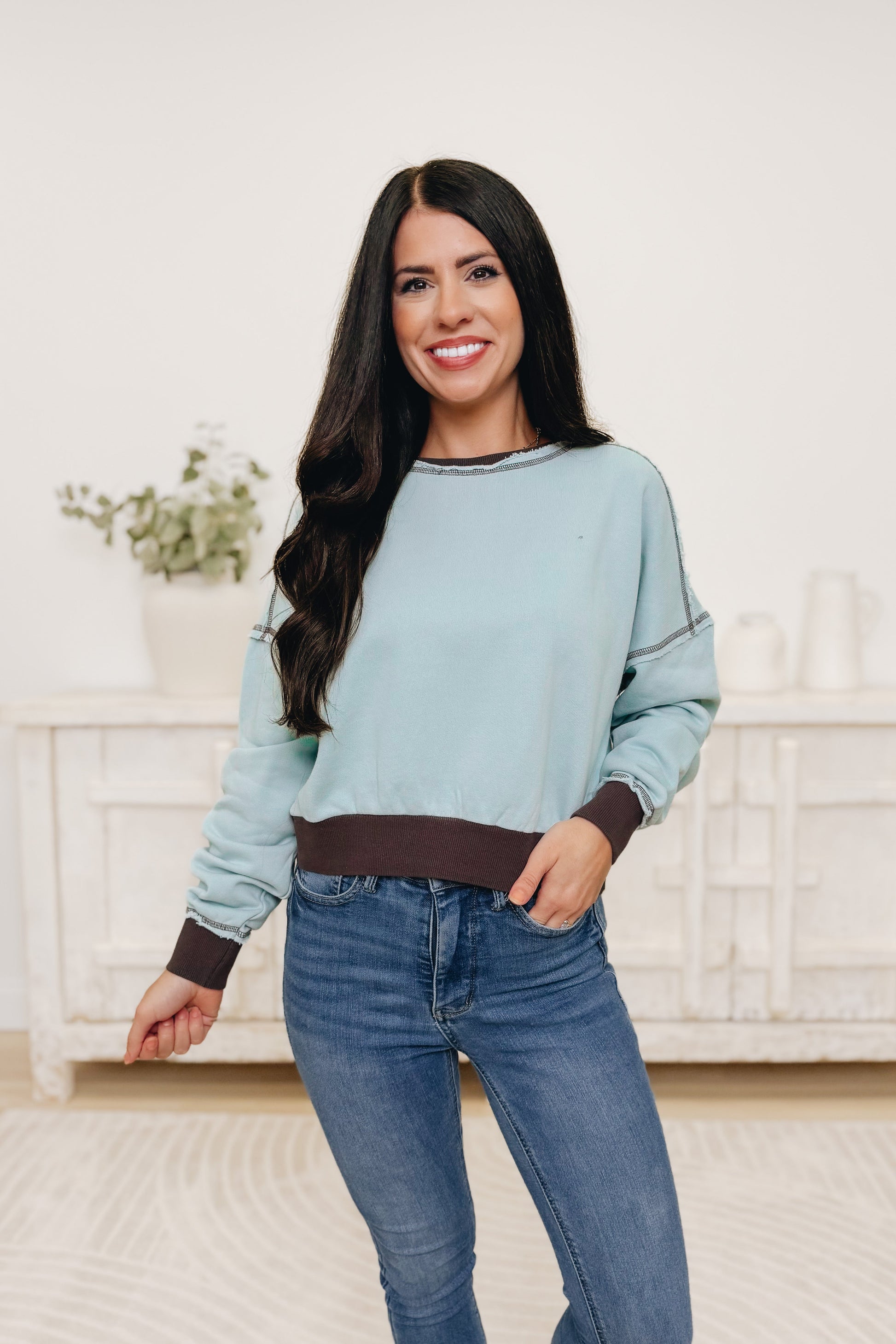 Keep Up The Vibes Top - 2 Colors!