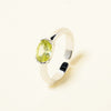 Raya Ring - Silver Lemon