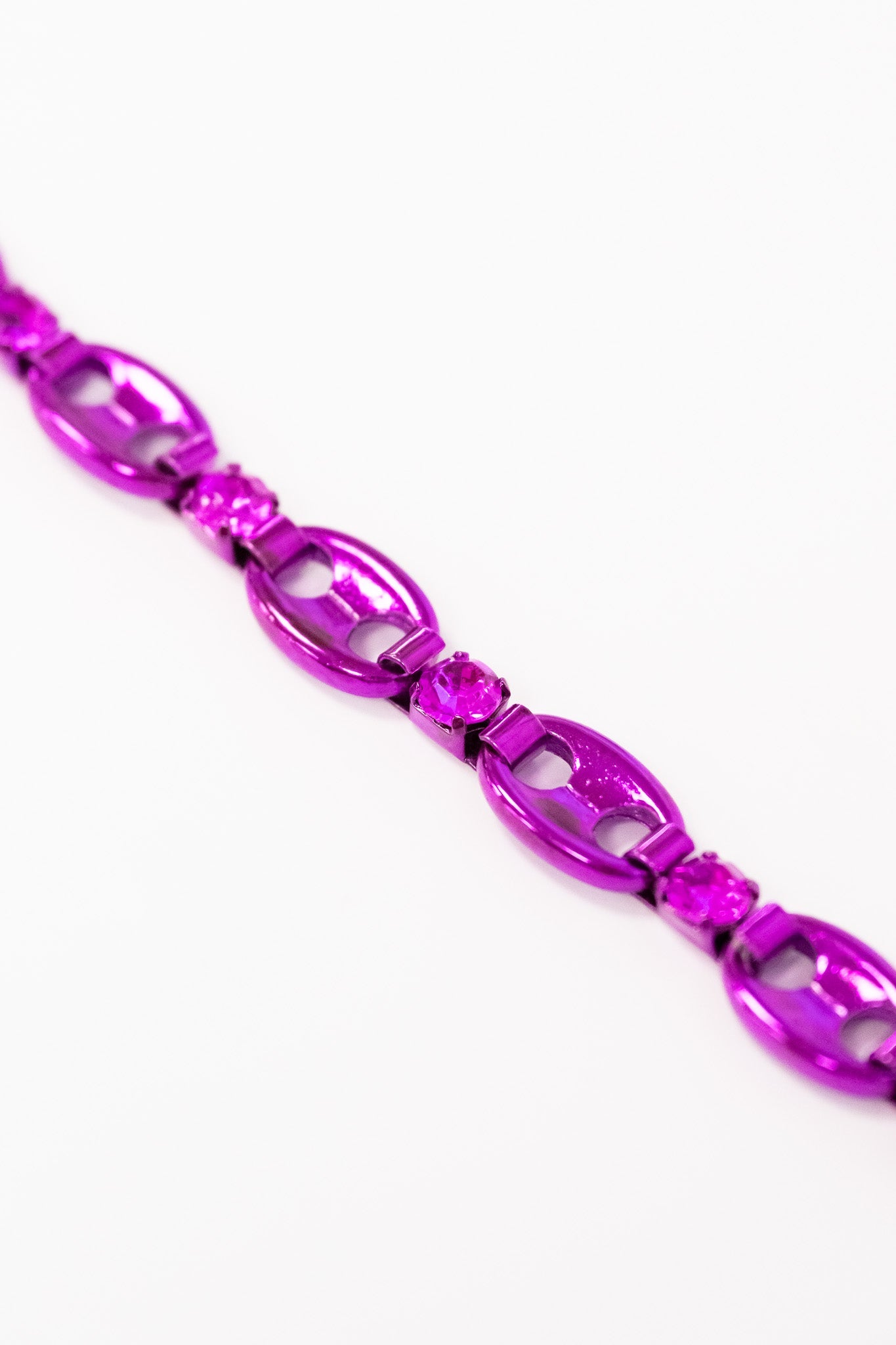 In The Club Bracelet - Liquid Metallic Magenta Muse