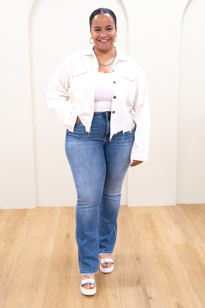 Judy Blue Sweet Escape Mid Rise Vintage Bootcut Jeans