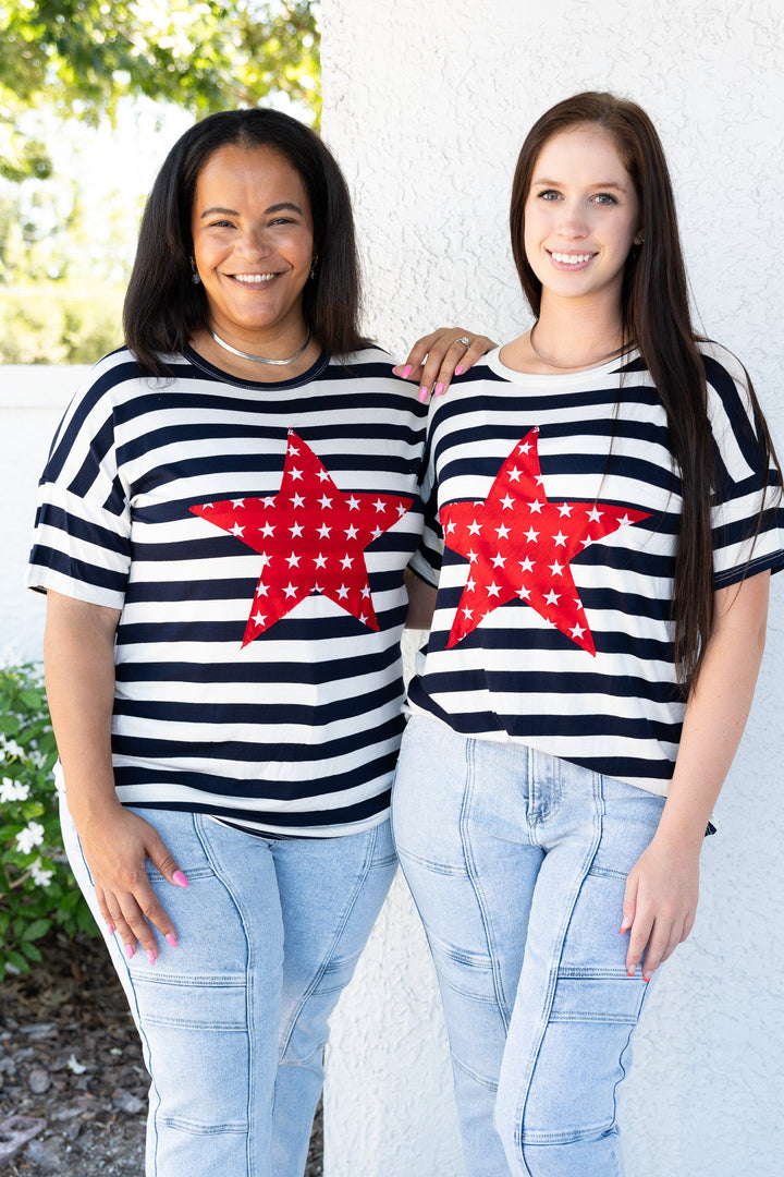 Always A Party In The USA Top - 2 Colors!