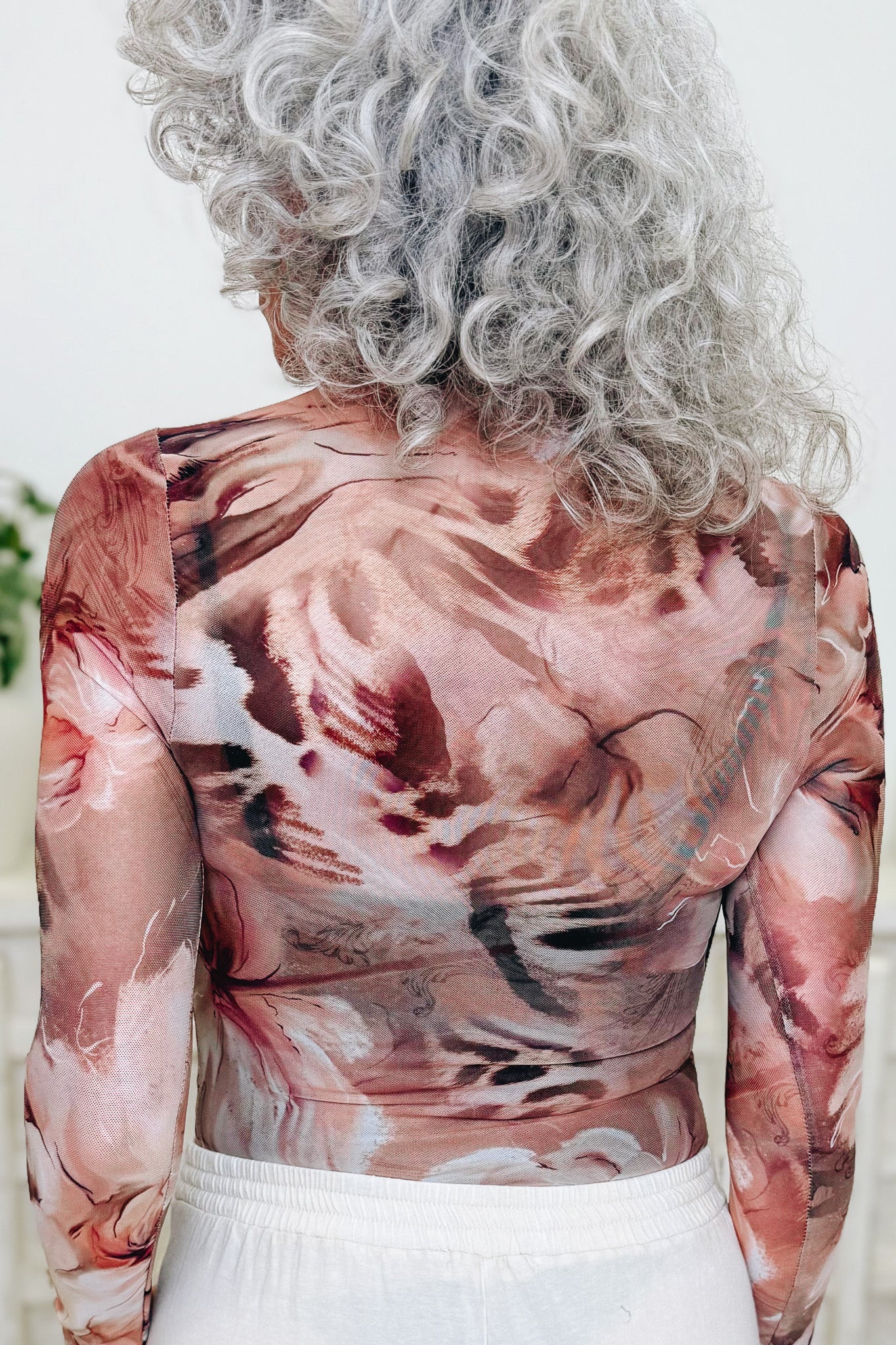 Brush Of Pedals Floral Top