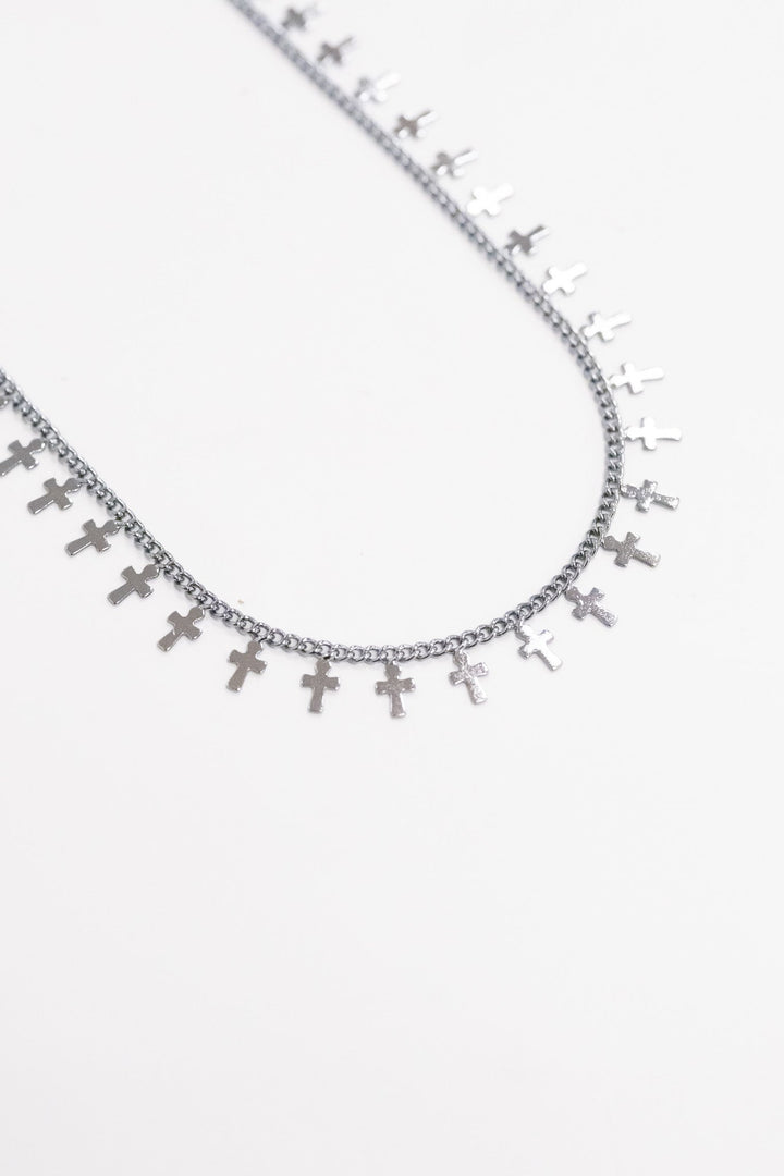 Every Little Thought Necklace - Metallic Eternal Blue