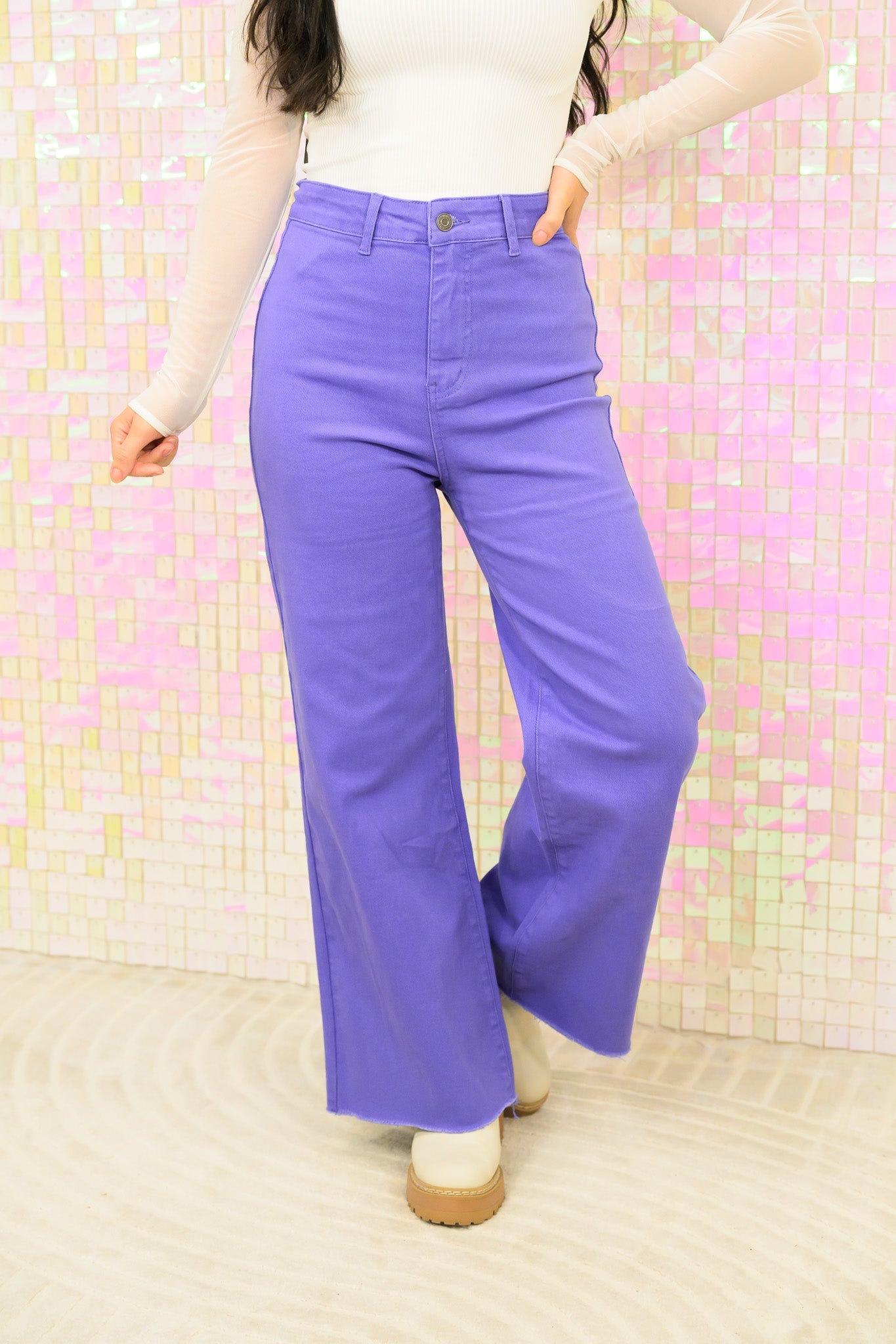 Pop Of Fun Pants - 6 Colors!