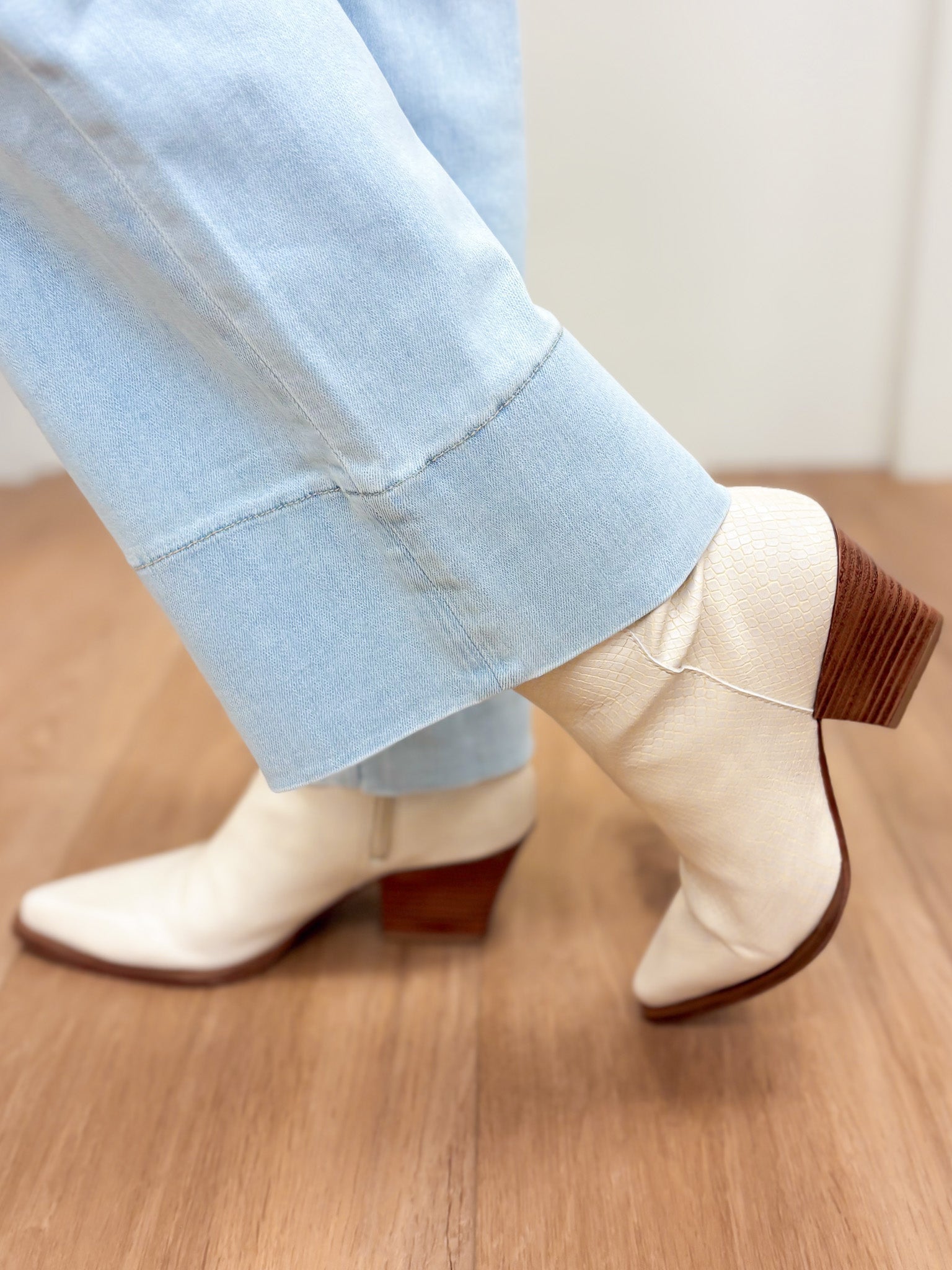The Vanna By Mica - High Rise Wide Leg Jeans