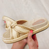 MIA Giade Sandals - Natural Gold