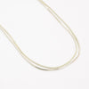 Halo Necklace - Metallic Mint Magnolia