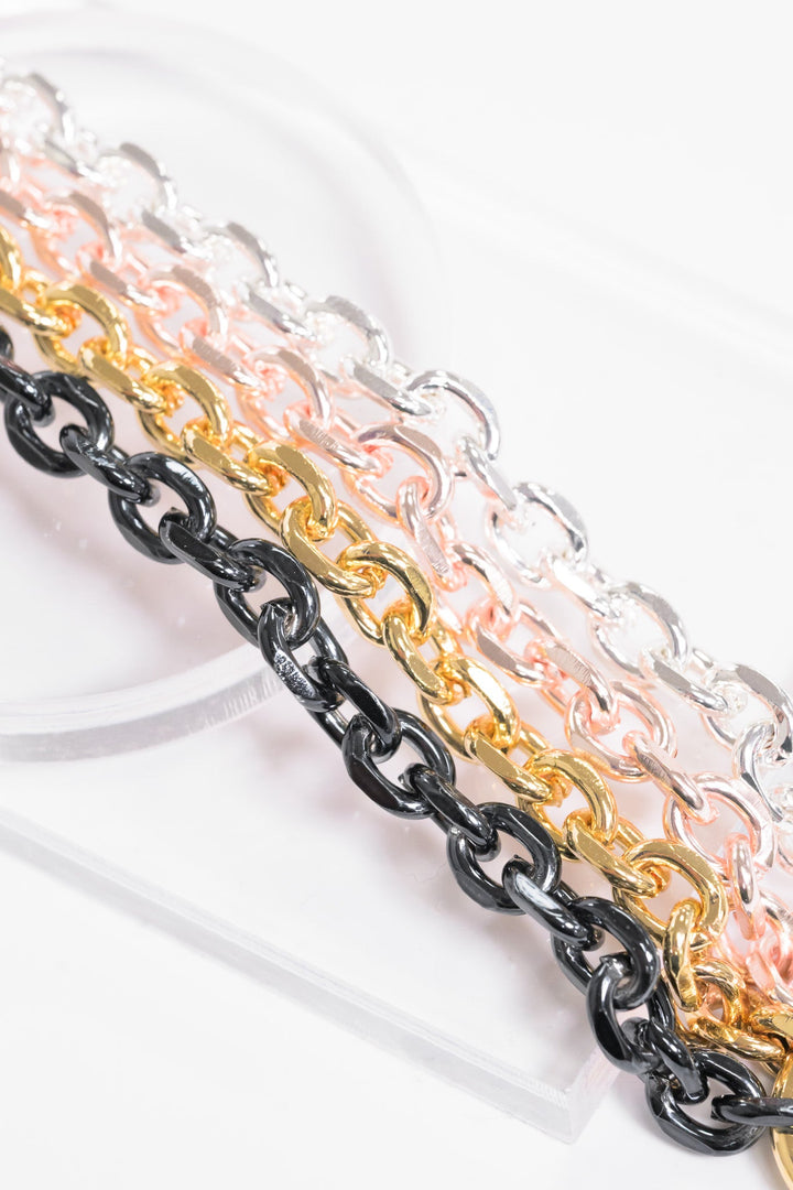 Louie Chain Bundles Charm - Metallic Mix