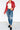 Judy Blue Jessie's Girl Mid Rise Tummy Control Destroy Skinny Jeans