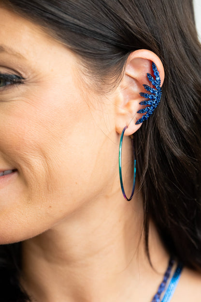 Best Day Of My Life Ear Cuff - Liquid Metallic After Hour