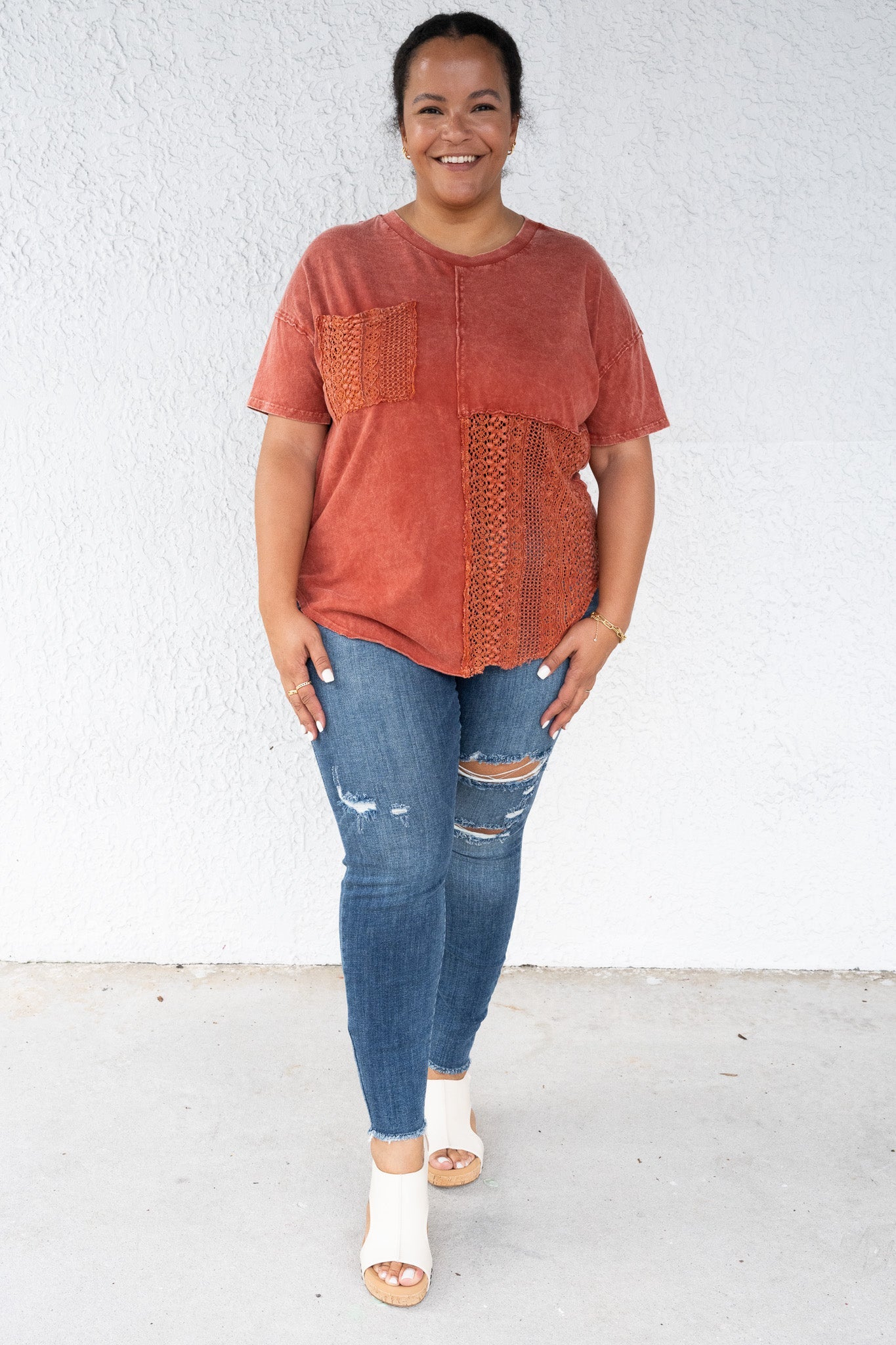 Judy Blue Bitter Sweet High Rise Skinny Destroy Jeans