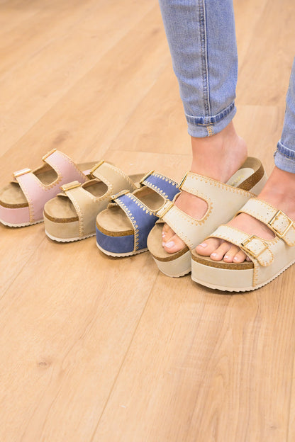 MIA Bowie Platform Sandals - 4 Colors!