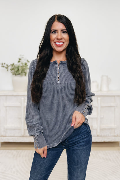 Old Town Flannel Top - 3 Colors!