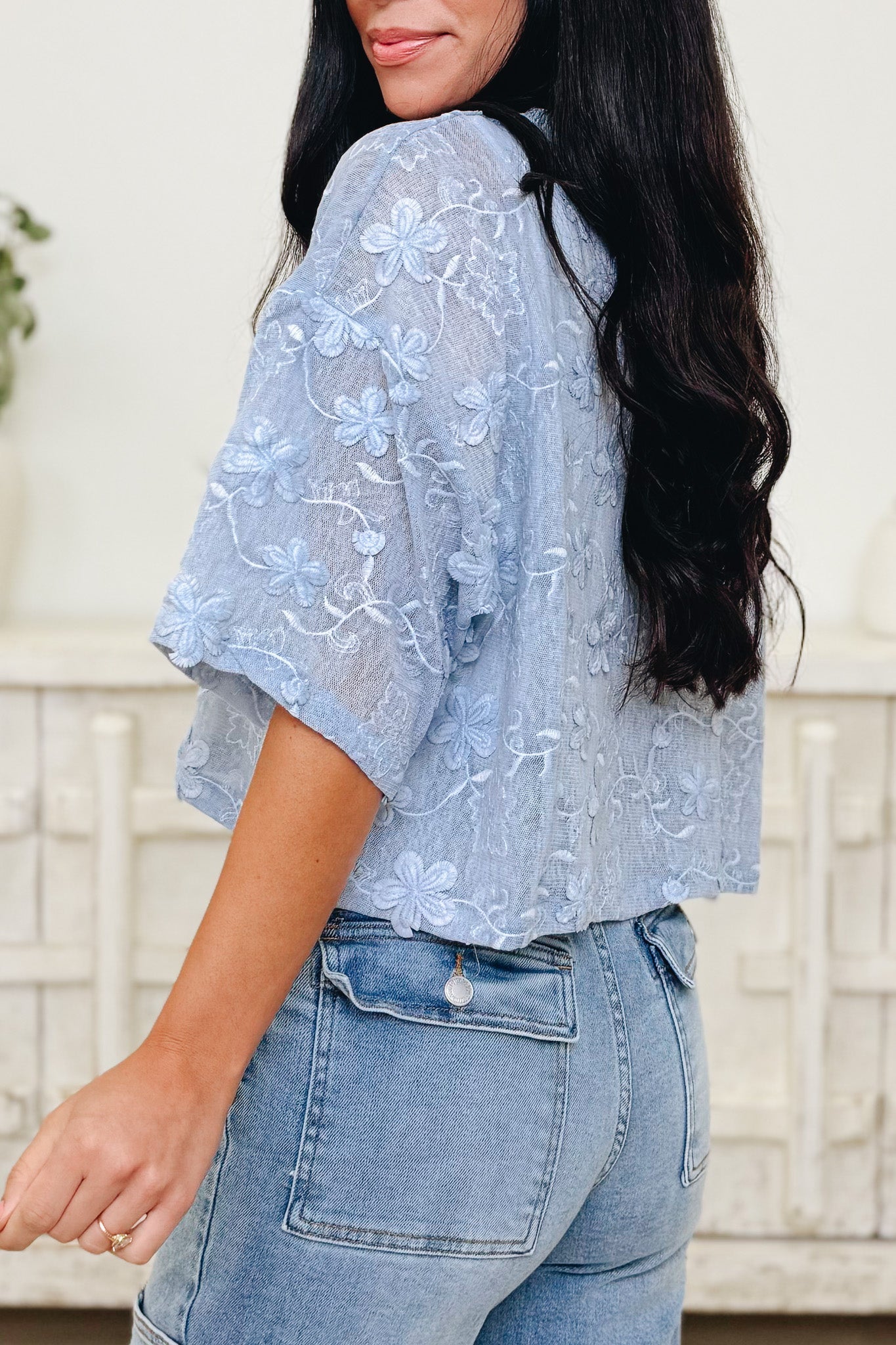 Enchanted Flow Floral Top -2 Colors!