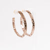 Good Times Earrings - Liquid Metallic Platinum