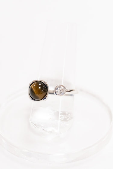 Lolli Ring - Silver Tiger's Eye
