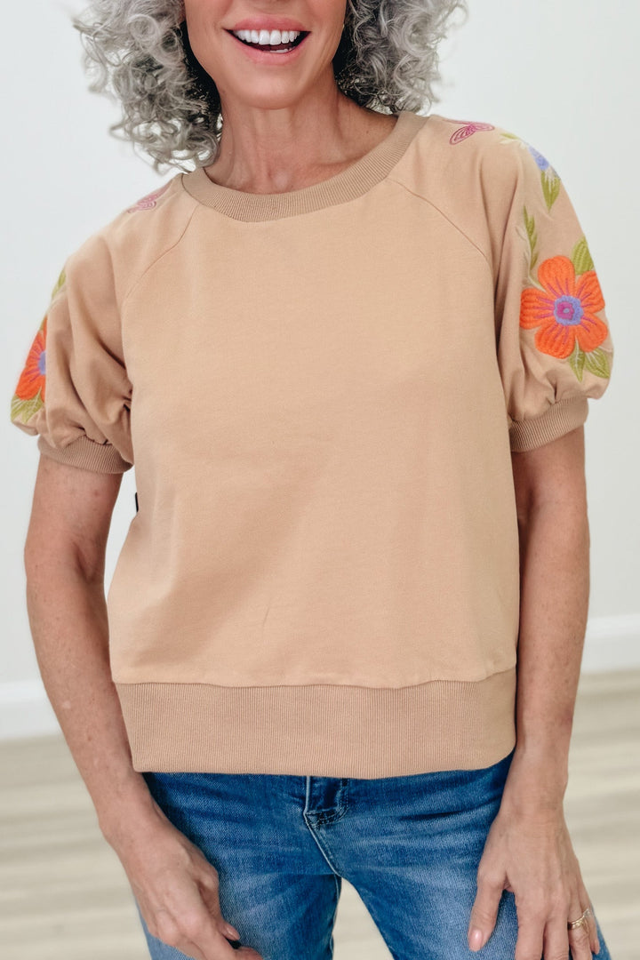 Extraordinary Embroidery Top - 3 Colors!